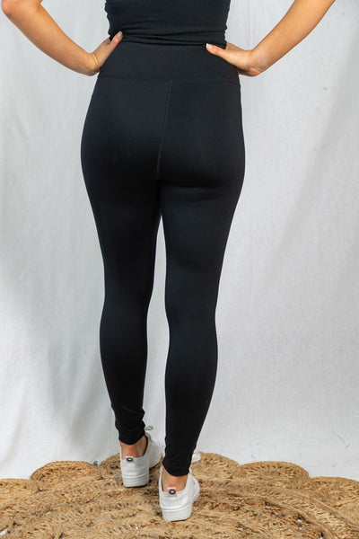 Black Laser Cut Leggings (Reg & Plus)