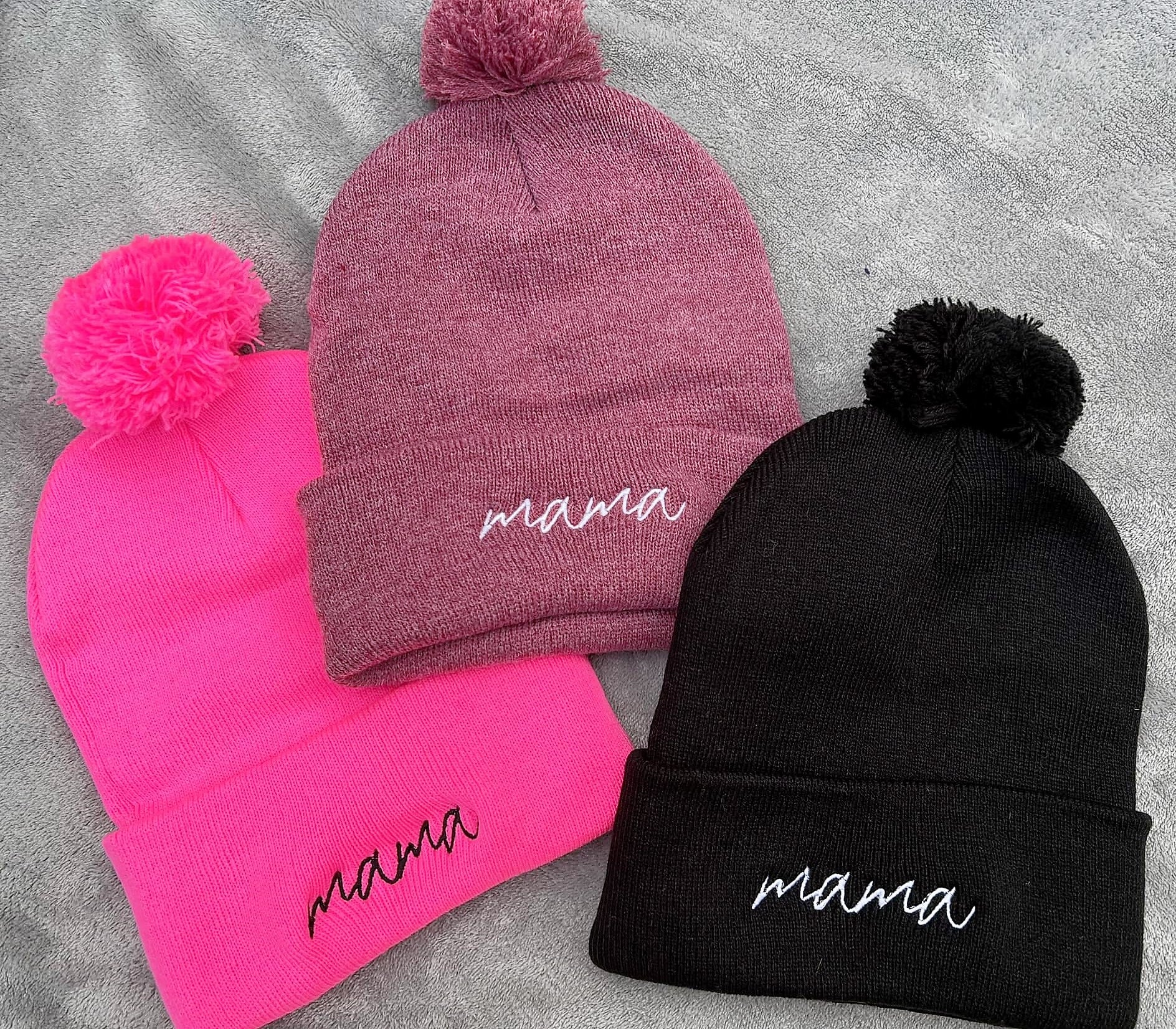 Mama Pom Beanie